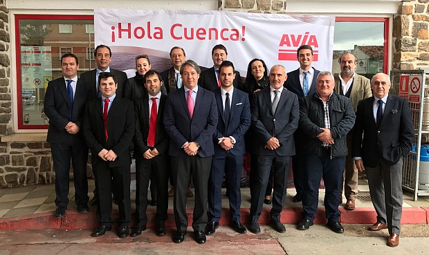 AVIA inaugura su primera estación de servicio en Cuenca.
