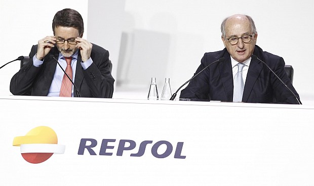 Imaz percibió 4,28 millones como consejero delegado de Repsol en 2018 y Brufau 3,1 millones como presidente.