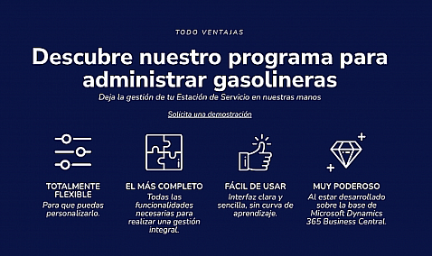 Dyngas by ADVANCE en Mundopetroleo, especialistas en Software para gasolineras