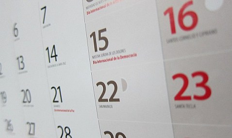 El BOE publica el calendario laboral de 2022, que recoge 8 festivos comunes en toda España.