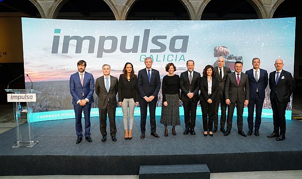 En Impulsa Galicia trabajan desde hace a&ntilde;o y medio Xunta (40%), la entidad financiera Abanca (38%), la energ&eacute;tica Reganosa (12%) y la empresa p&uacute;blica Sogama (10%).