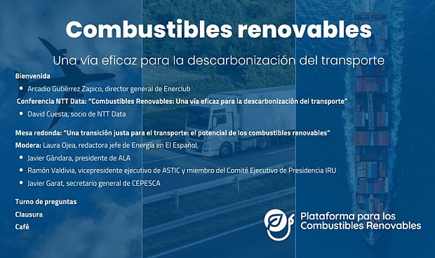 Presentación del Informe: "Combustibles Renovables: Una vía eficaz para la descarbonización del transporte". - Newsletter Mundopetroleo