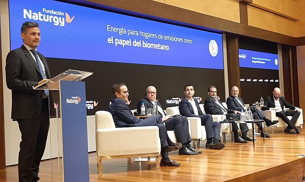 En una jornada organizada por la Fundación Naturgy, el socio líder del sector Energía de PwC, Óscar Barrero, destacó que España tiene potencial para producir anualmente 163 teravatios hora (TWh) de biometano, cifra "ocho veces superior al objetivo que marca el Plan Nacional Integrado de Energía y Clima (PNIEC)".
