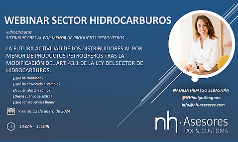 Webinar Sector Hidrocarburos: cambios en la actividad de los distribuidores al por menor de productos petrolíferos