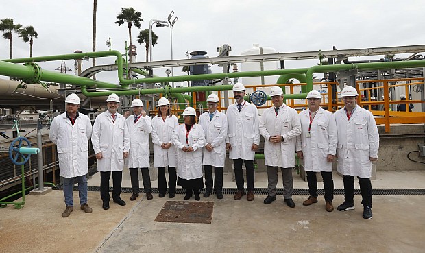 El Parque Energético ha invertido 2,5 millones de euros en esta planta y logra así un ahorro del 53% del consumo de agua con las diferentes actuaciones acometidas en los últimos tres años.