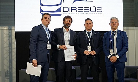 Direbús se suma la alianza impulsada por Cepsa y BeGas para descarbonizar el transporte pesado urbano.