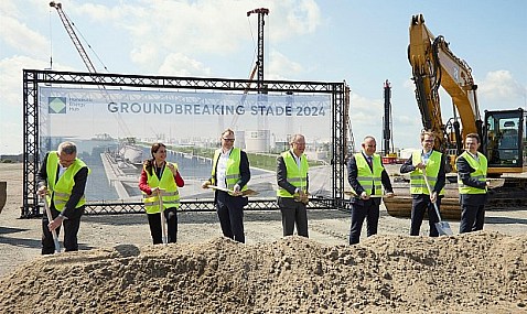 Arranca la construcción de la planta de GNL de Stade (Alemania), en la que participa Enagás.