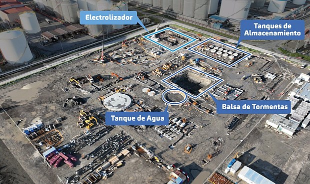 La refinería ha subrayado que "avanza con pasos firmes" en la puesta en marcha de este proyecto que se desarrolla a través de la sociedad Basque Hydrogen que lidera Petronor.