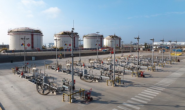 La compañía ha invertido más de 100 millones de dólares en la construcción de la nueva terminal de almacenamiento de combustible del aeropuerto.