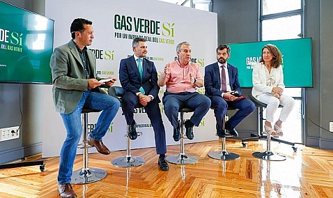 El sector del biometano lanza la plataforma "Gas Verde, Sí" para impulsar su desarrollo en España