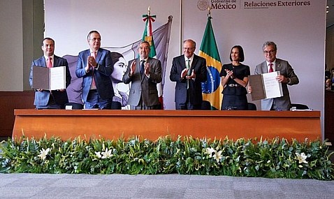 Brasil y México firman alianzas en agricultura, biocombustibles e inversiones frente a aranceles de Trump
