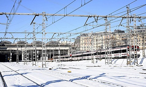 Adif activa su plan de prevención invernal para hacer frente a los efectos meteorológicos adversos