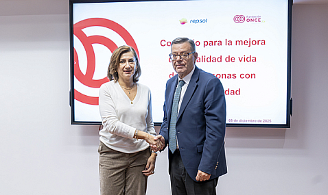 Repsol renueva su compromiso con Fundación Once para impulsar la contratación de personas con discapacidad