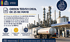 Servicios m&iacute;nimos en el sector de hidrocarburos ante la convocatoria de huelga prevista para hoy en el sector del Refino