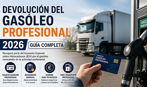 Devolución del gasóleo profesional 2026: guía completa
