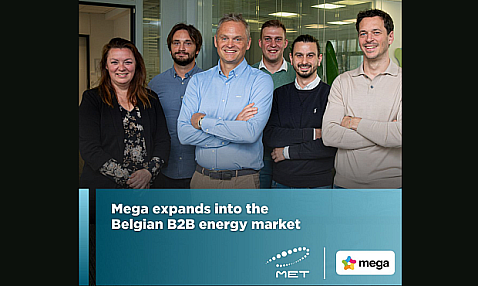 Mega refuerza su actividad en el mercado energ&eacute;tico B2B belga con nuevas soluciones de electricidad y gas para empresas