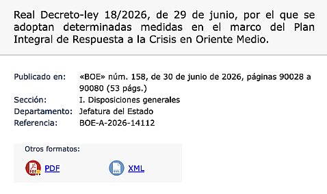 Ya son oficiales los tipos de gravamen del Impuesto sobre Hidrocarburos aplicables en Julio, Agosto y Septiembre