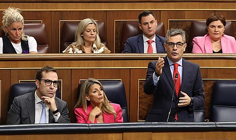 La creación de una energética pública divide al Gobierno en el Congreso: el PSOE se abstiene y Sumar lo apoya