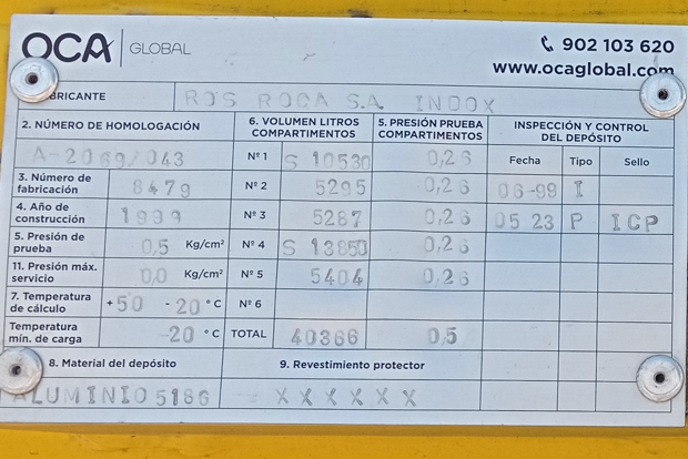 Vende semirremolque vehículo cisterna